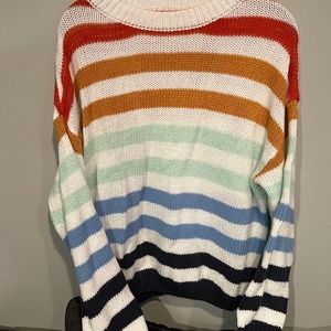 Colorful Striped Sweater